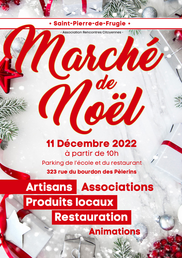 Marche de Noël 2022 de Saint-Pierre-de-Frugie